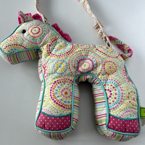 Sassy Pet Saks by Douglas Quilted Pony Purse - Picture 9 of 12